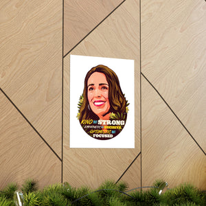 JACINDA ARDERN - Premium Matte vertical posters
