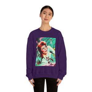 GALACTIC BOWIE - Unisex Heavy Blend™ Crewneck Sweatshirt