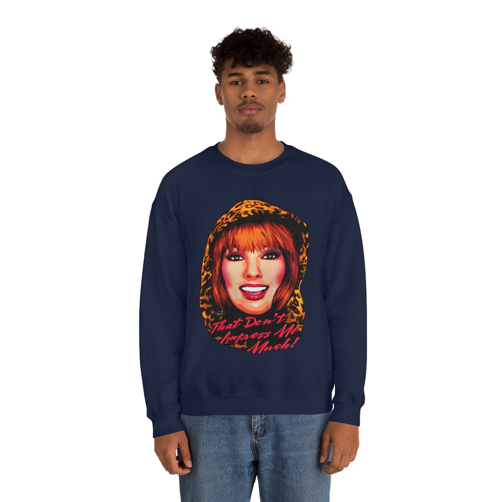 That Don't Impress Me Much [Australian-Printed] - Unisex Heavy Blend™ Crewneck Sweatshirt