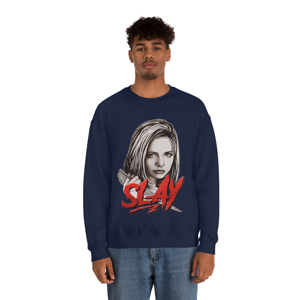 SLAY [Australian-Printed] - Unisex Heavy Blend™ Crewneck Sweatshirt