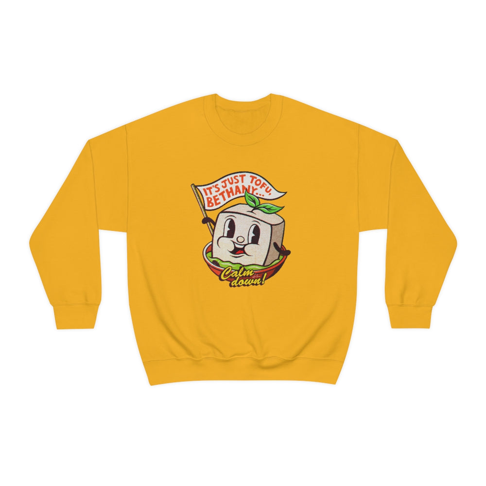 It's Just Tofu, Bethany - Unisex Heavy Blend™ Crewneck Sweatshirt