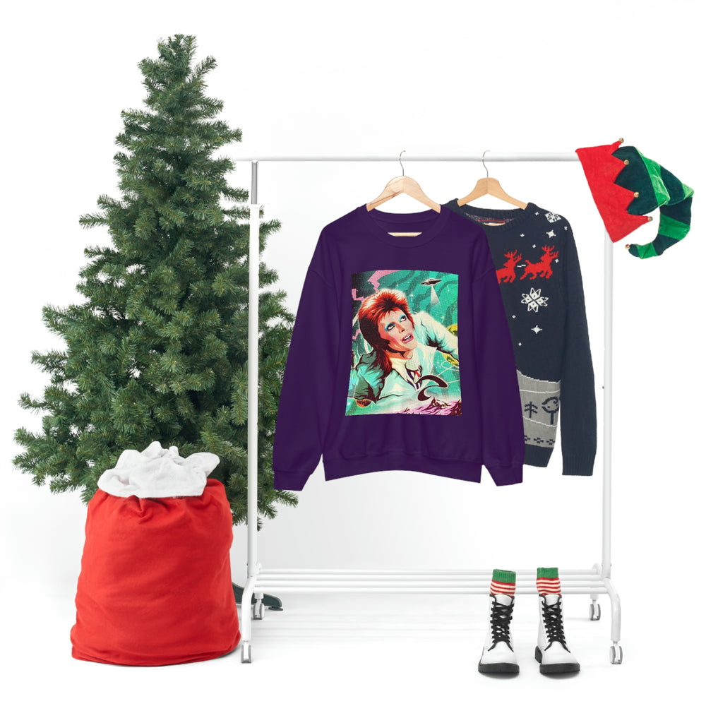 GALACTIC BOWIE - Unisex Heavy Blend™ Crewneck Sweatshirt