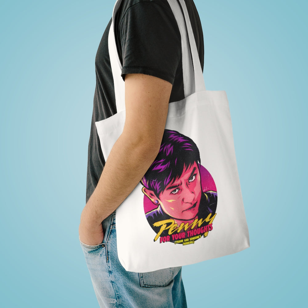 Penny For Your Thoughts [Australian-Printed] - Cotton Tote Bag