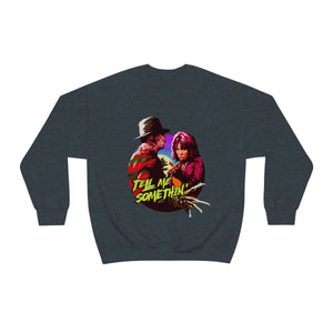 Tell Me Somethin' - Unisex Heavy Blend™ Crewneck Sweatshirt