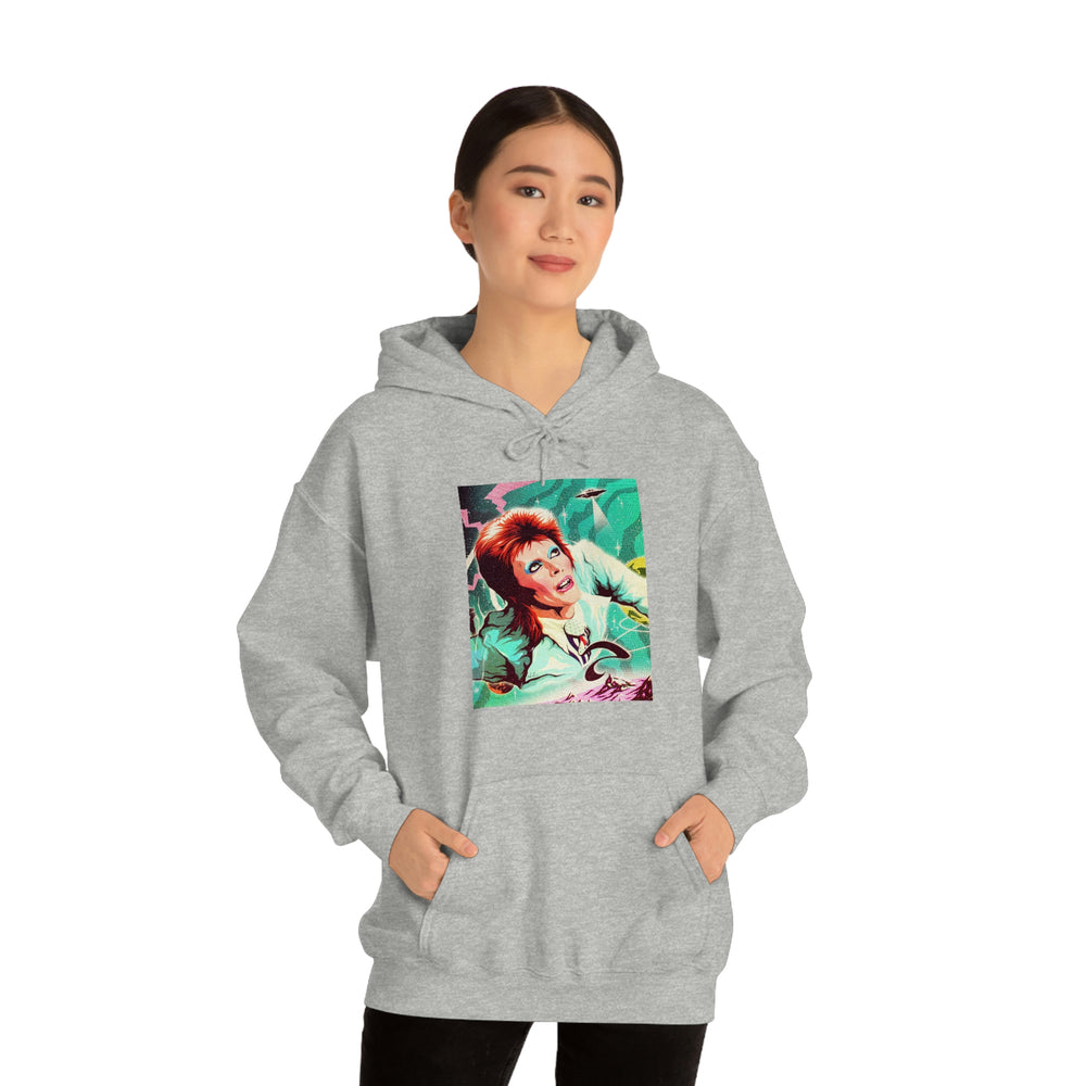 GALACTIC BOWIE - Unisex Heavy Blend™ Hooded Sweatshirt