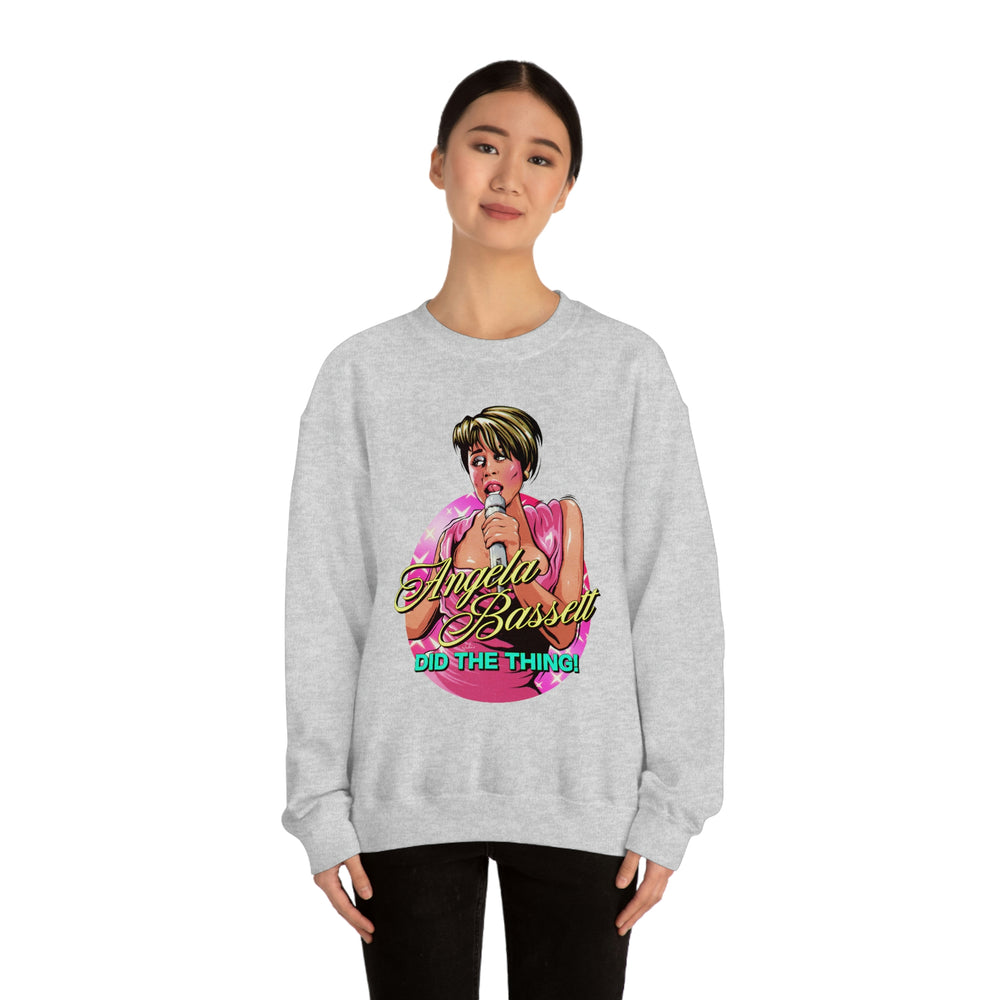 Angela Bassett Did The Thing - Unisex Heavy Blend™ Crewneck Sweatshirt