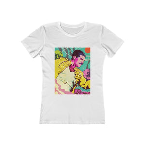 GALACTIC FREDDIE [Australian-Printed] - Women's The Boyfriend Tee