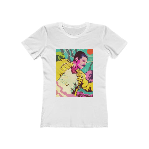 GALACTIC FREDDIE [Australian-Printed] - Women's The Boyfriend Tee