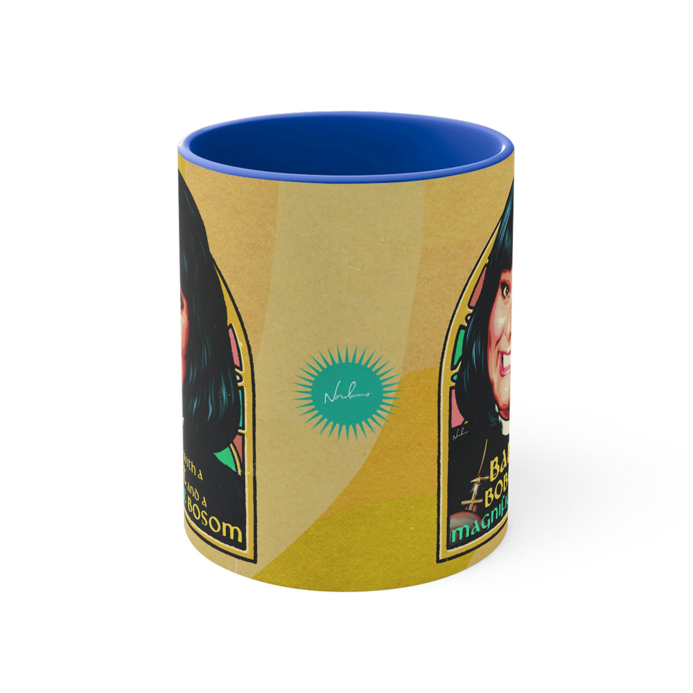 Babe With A Bobcut And A Magnificent Bosom - 11oz Accent Mug (Australian Printed)