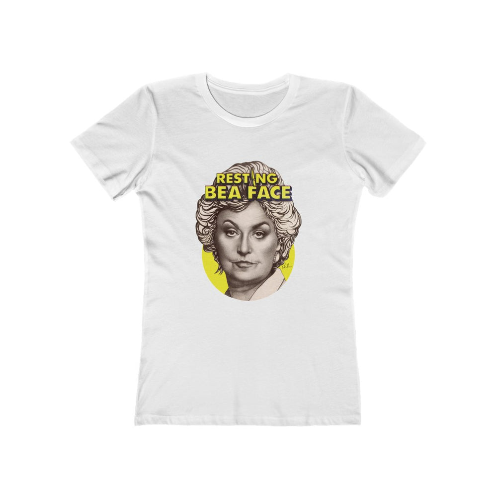 Resting Bea Face [Australian-Printed] - Women's The Boyfriend Tee