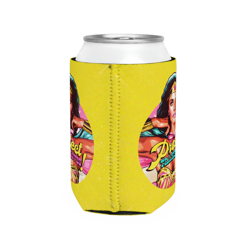 PROTECT TRANS LIVES - Can Cooler Sleeve
