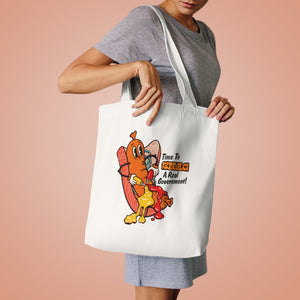 Time To Snag a Real Government! [Australian-Printed] - Cotton Tote Bag