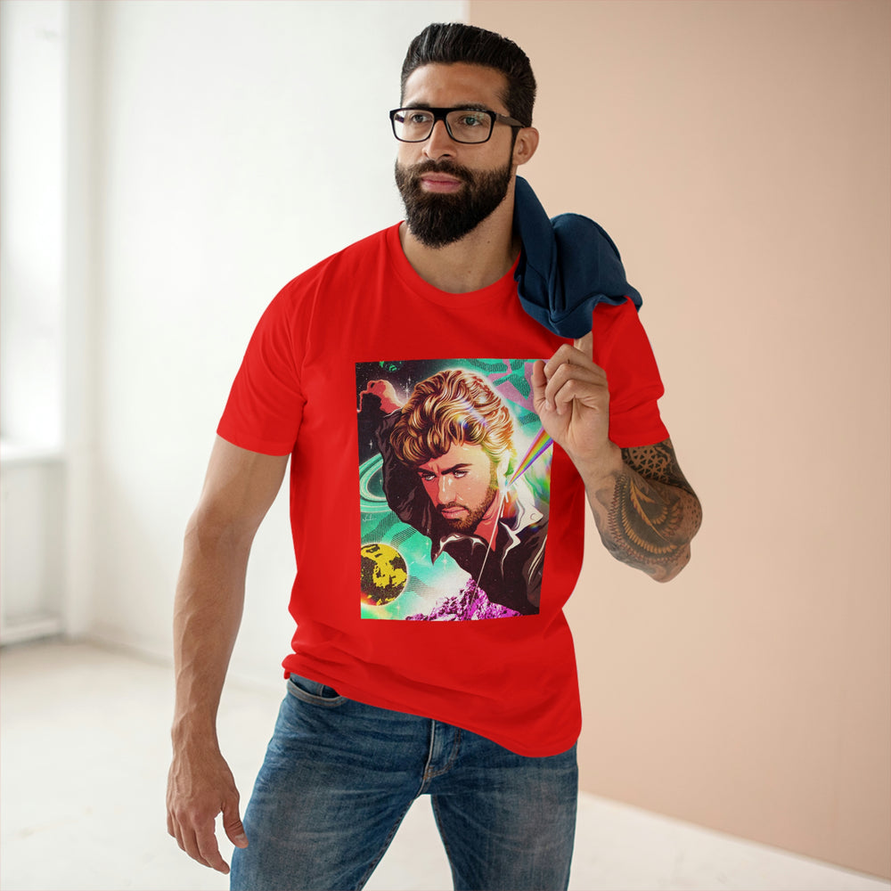 GALACTIC GEORGE [Australian-Printed] - Men's Staple Tee