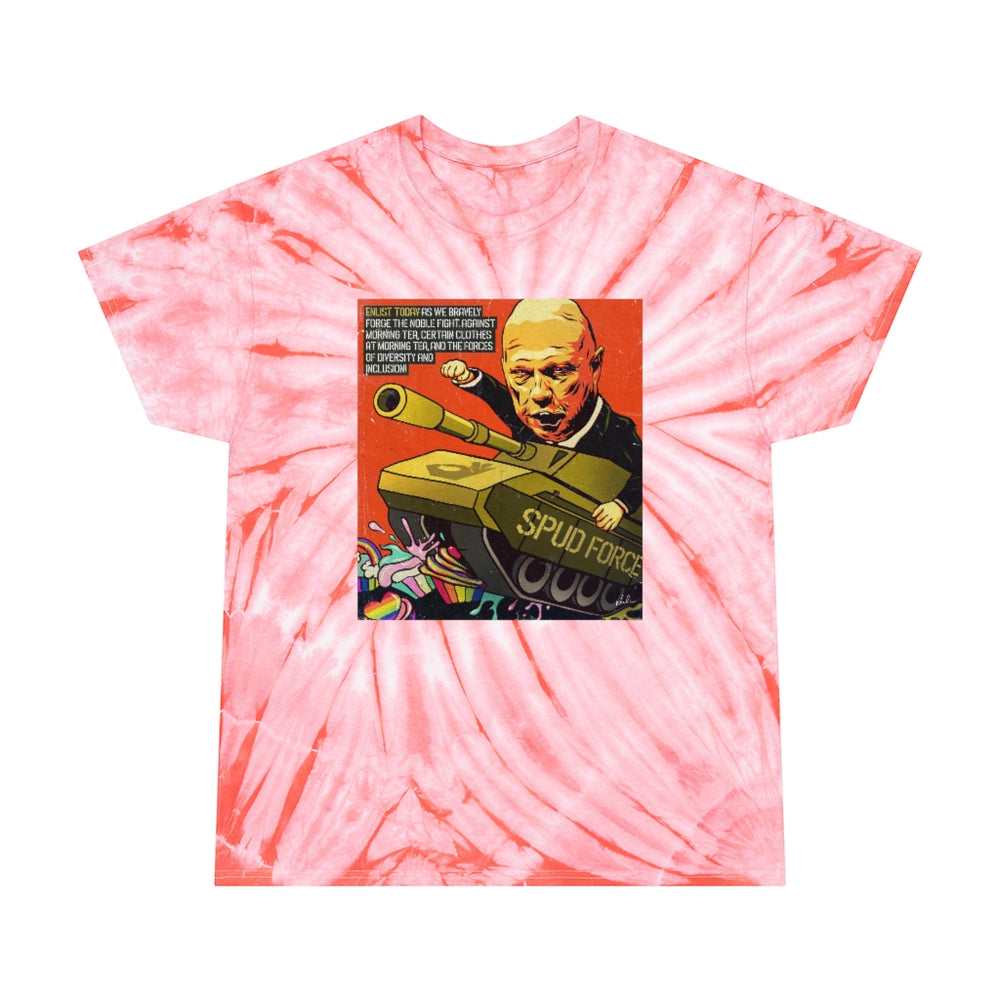 SPUD FORCE - Tie-Dye Tee, Cyclone