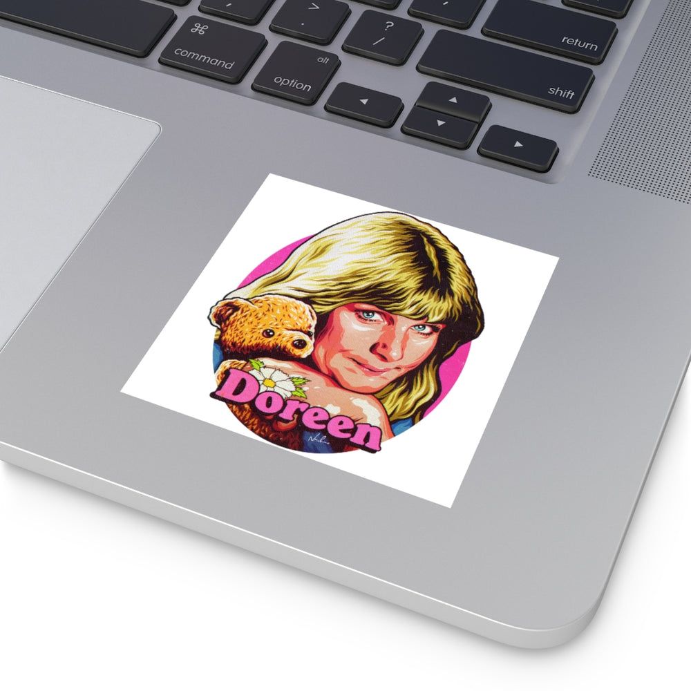 Doreen - Square Vinyl Stickers