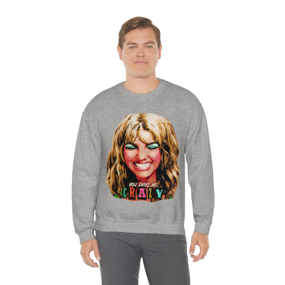 YOU DRIVE ME CRAZY [Australian-Printed] - Unisex Heavy Blend™ Crewneck Sweatshirt