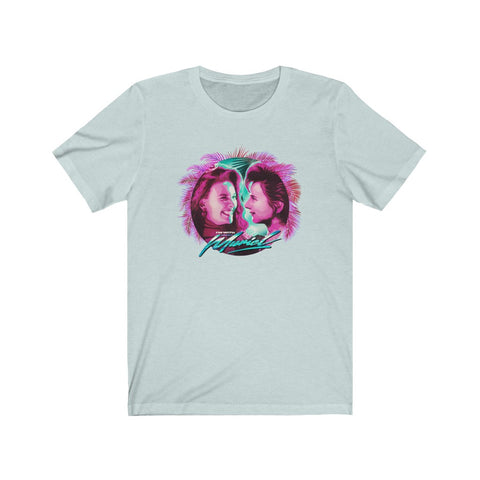 I'm With Muriel (With Palm Fronds) - Unisex Jersey Short Sleeve Tee